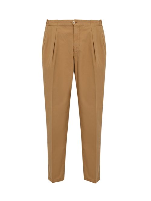 Pantalone con pinces Portobello in bull Cognac BRIGLIA | PORTOBELLOD 30051900568